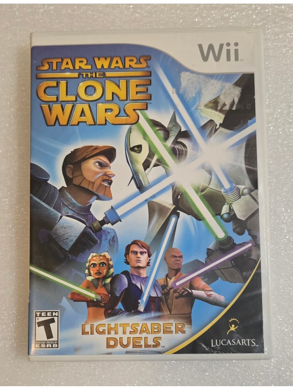 Star Wars: The Clone Wars - Lightsaber Duels (Nintendo Wii, 2008) T-Teen